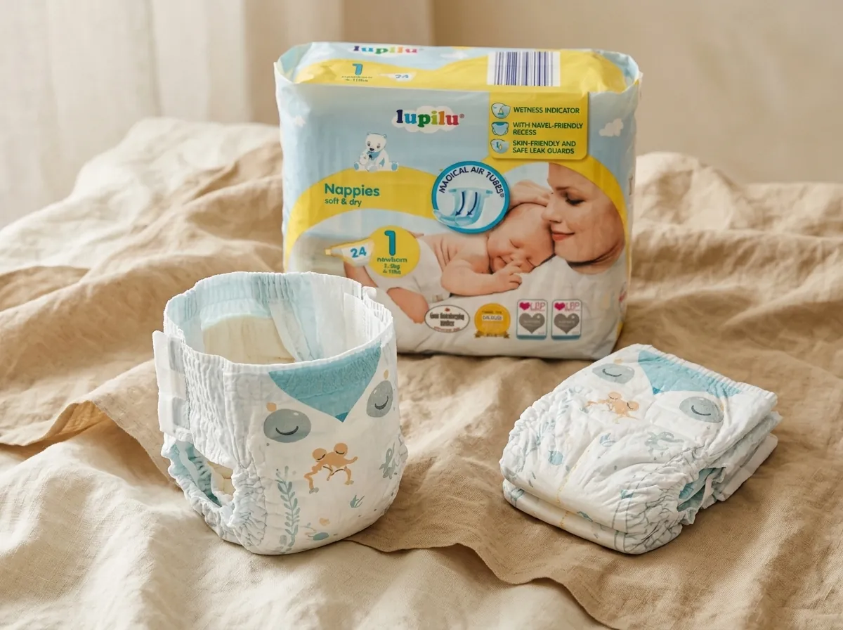 Lupilu baby pull-up pants with the pack